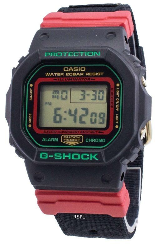 카시오 G-Shock DW-5600THC-1 쿼츠 200M 남성용 시계