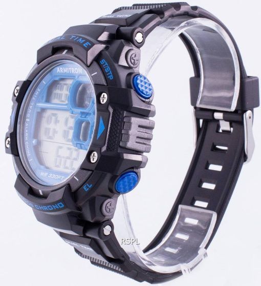 Armitron Sport 408309BLU 쿼츠 Dual Time 남자 시계