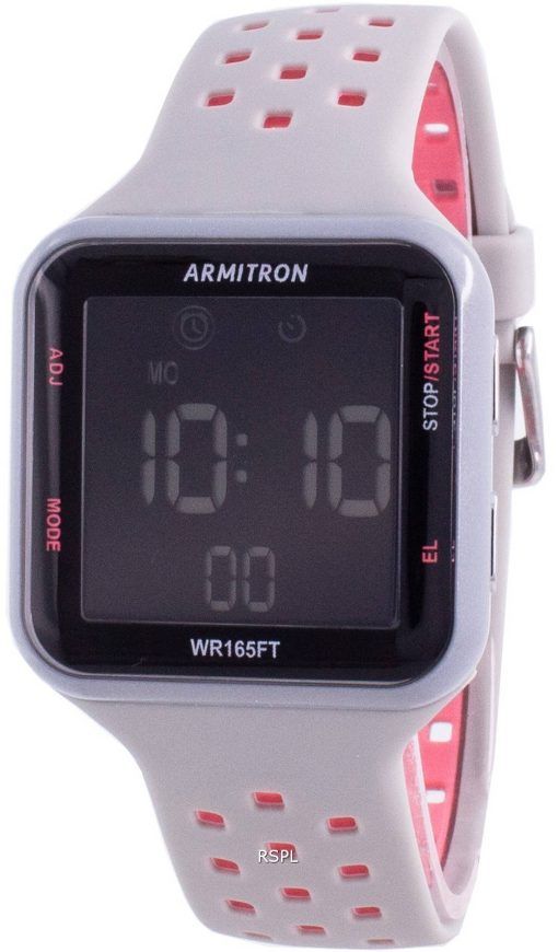 Armitron Sport 408417PGY 쿼츠 남녀 공통 시계