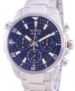 Bulova Marine Star 96B256 쿼츠 크로노 그래프 남성용 시계