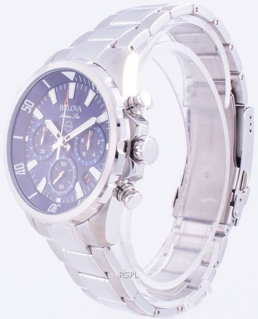 Bulova Marine Star 96B256 쿼츠 크로노 그래프 남성용 시계