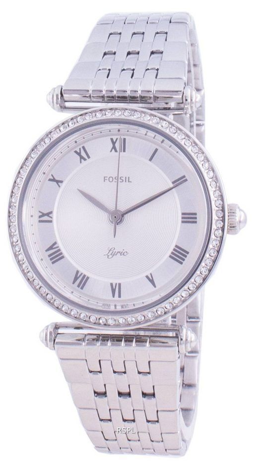 화석 가사 ES4712 쿼츠 다이아몬드 악센트 여성용 시계