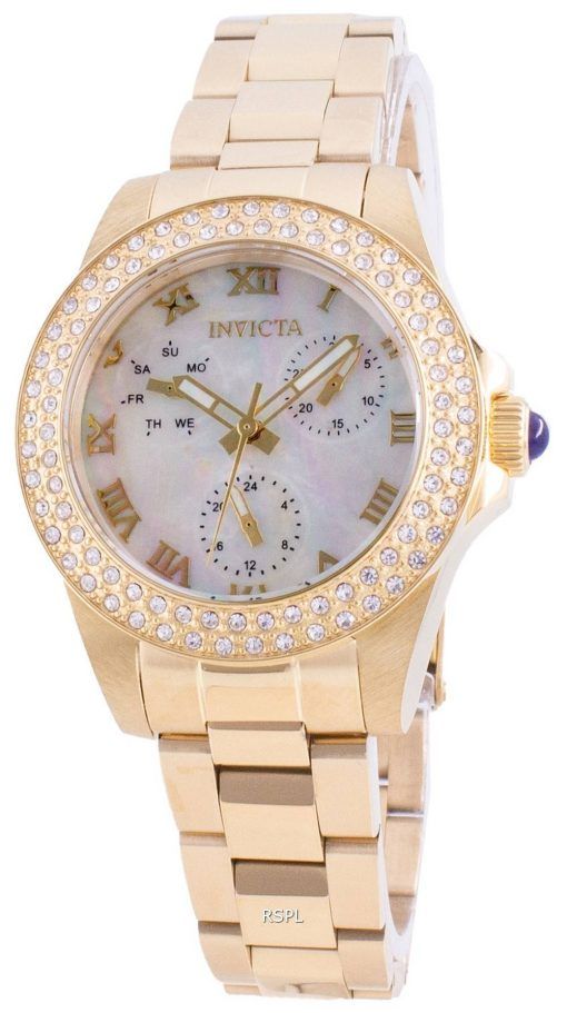 Invicta Angel 28481 쿼츠 다이아몬드 악센트 여성용 시계