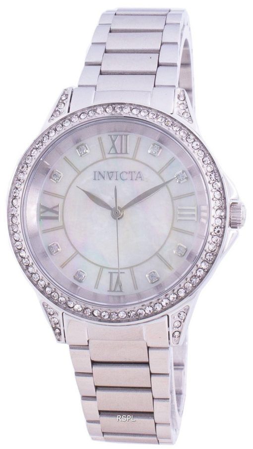 인빅타 엔젤 30928 쿼츠 다이아몬드 악센트 여성용 시계