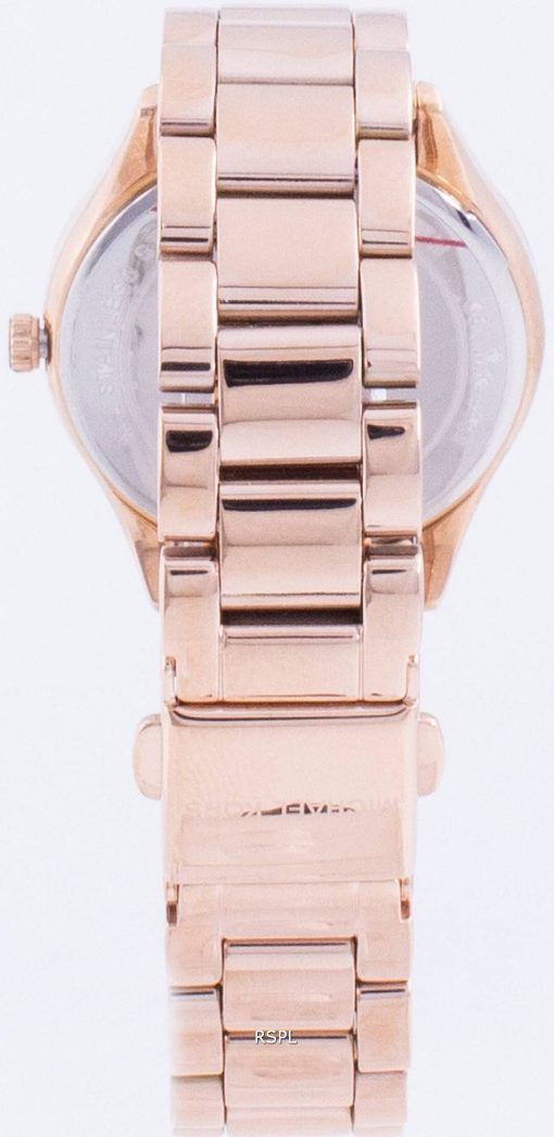 Michael Kors Lauryn MK4491 쿼츠 다이아몬드 악센트 선물 세트 여성용 시계