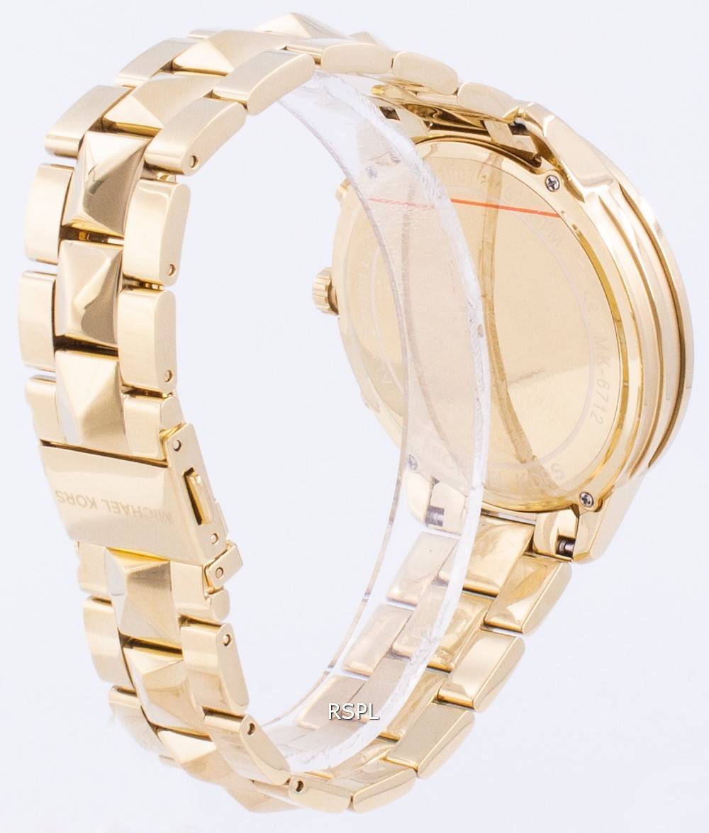 마이클 코어스 런웨이 머서 MK6712 쿼츠 크로노 그래프 여성용 시계