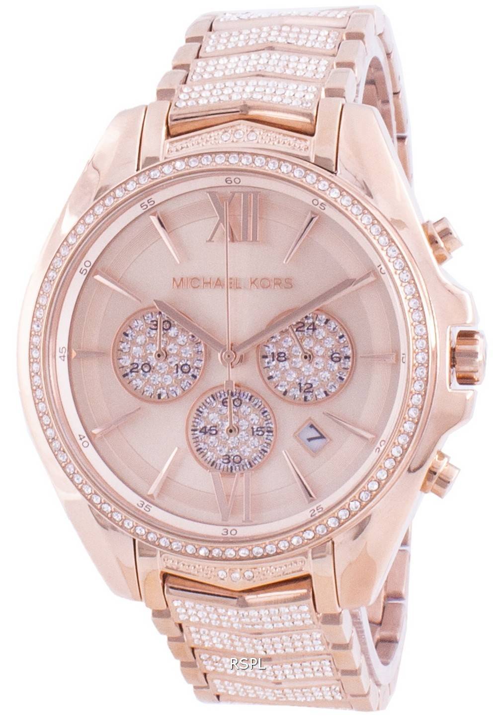 Michael Kors Whitney MK6730 쿼츠 다이아몬드 악센트 여성용 시계 1 Michael Kors Whitney MK6730 쿼츠 다이아몬드 악센트 여성용 시계