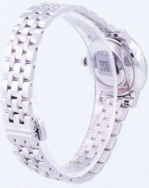 티쏘 T-Classic Carson T122.207.11.036.00 T1222071103600 오토매틱 다이아몬드 악센트 여성용 시계