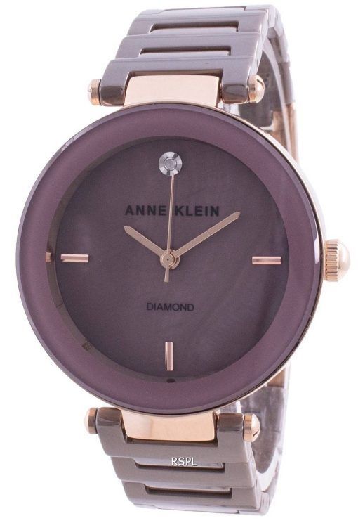 Anne Klein 1018RGMV 쿼츠 다이아몬드 악센트 여성용 시계