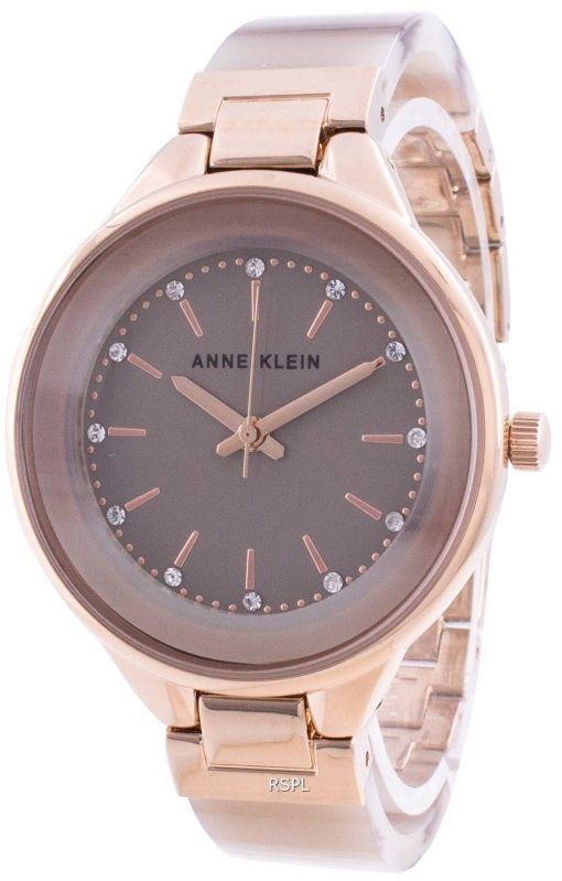 Anne Klein Swarovski Crystal Accented 1408TNRG 쿼츠 여성용 시계