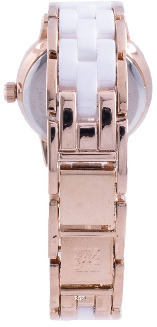 Anne Klein 1610WTRG 쿼츠 다이아몬드 악센트 여성용 시계