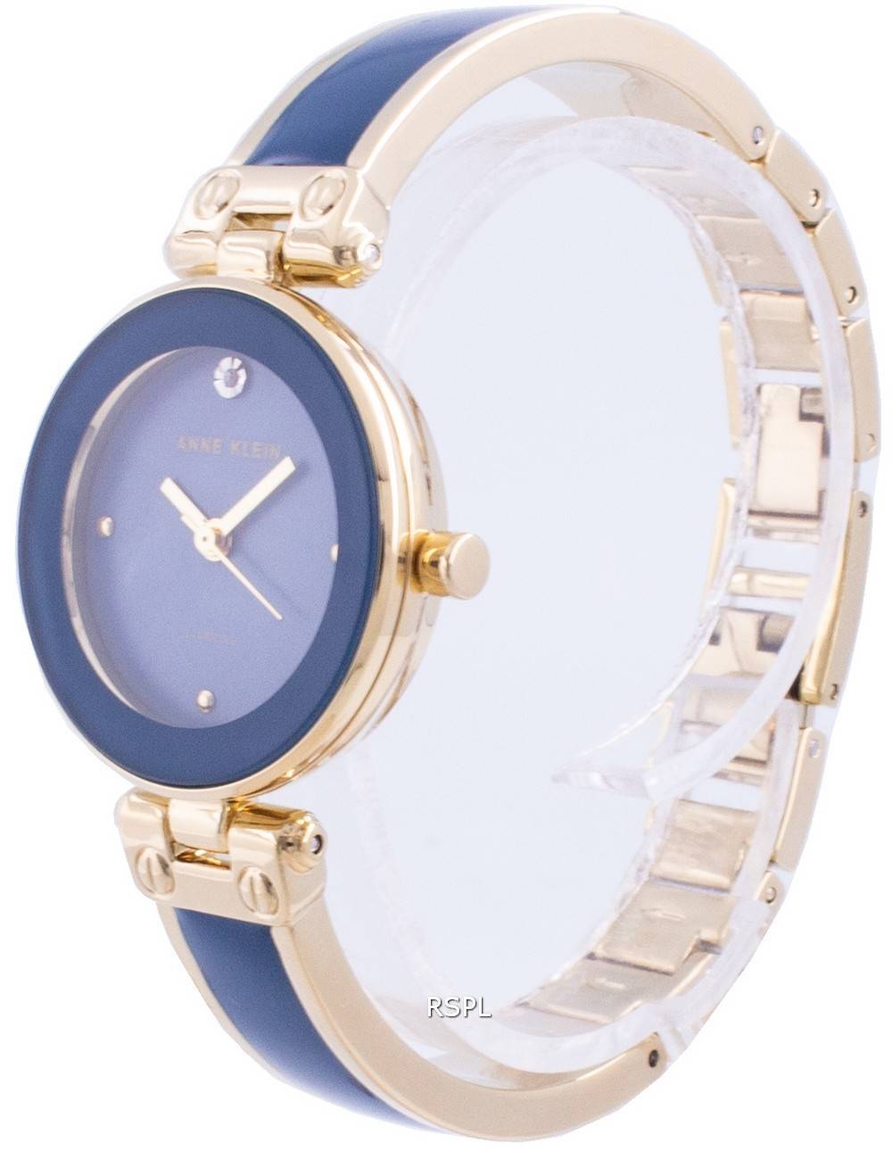 Anne Klein 1980BLGB 쿼츠 다이아몬드 악센트 여성용 시계 2 Anne Klein 1980BLGB 쿼츠 다이아몬드 악센트 여성용 시계