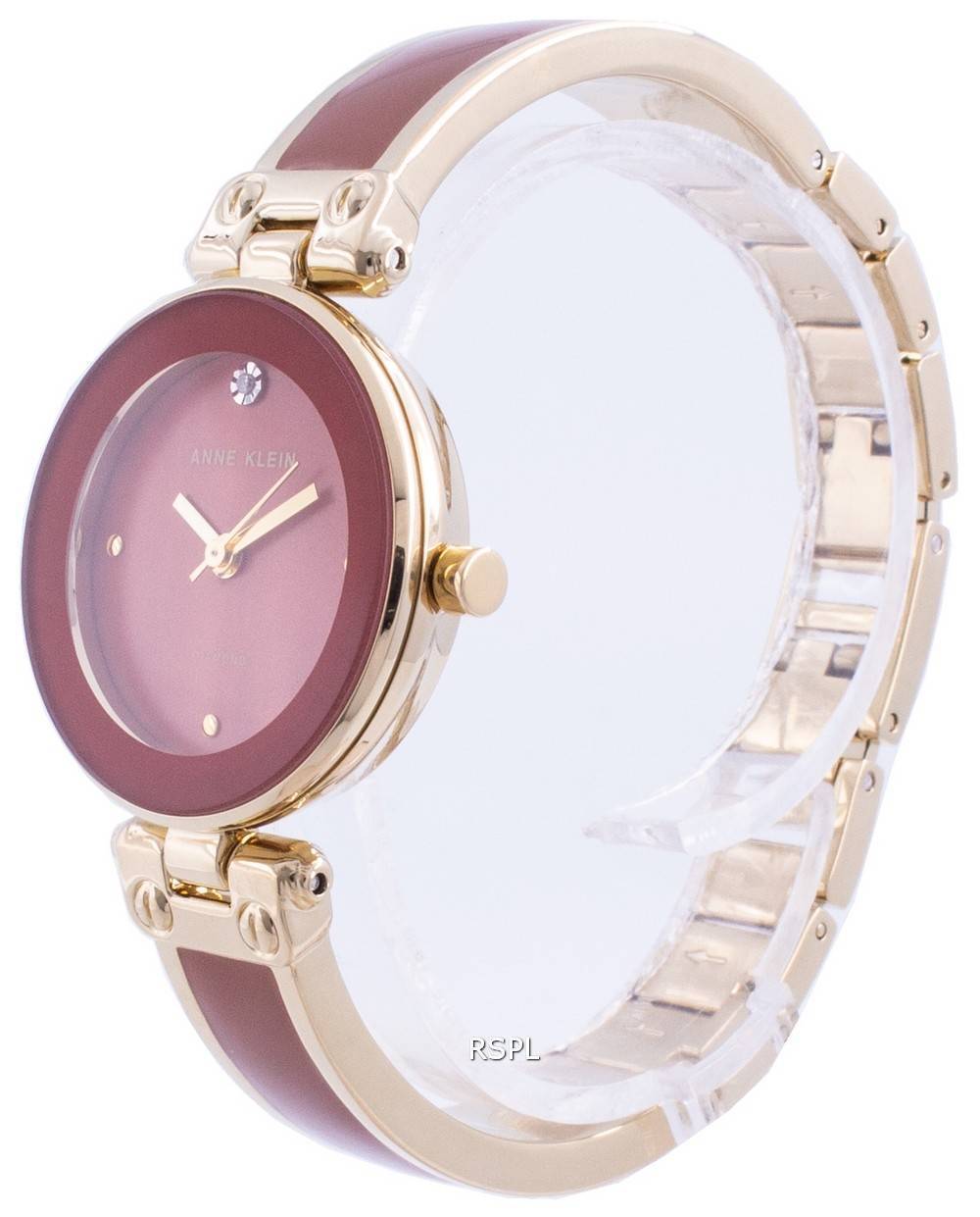 Anne Klein 1980RUGB 쿼츠 다이아몬드 악센트 여성용 시계 2 Anne Klein 1980RUGB 쿼츠 다이아몬드 악센트 여성용 시계