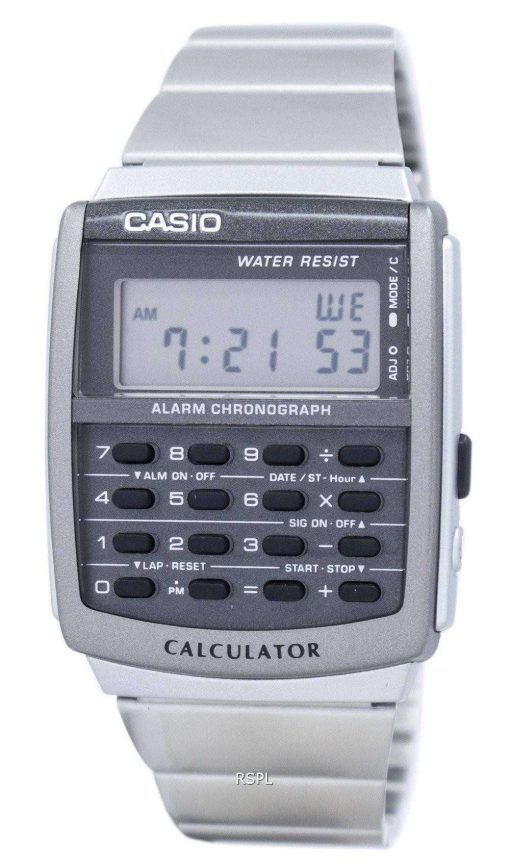 카시오 클래식 쿼츠 계산기 CA-506-1DF CA506-1DF 남자 시계