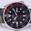 세이 코 자동 다이 버의 육군 나토 스트랩 SKX009J1 NATO5 남자의 시계