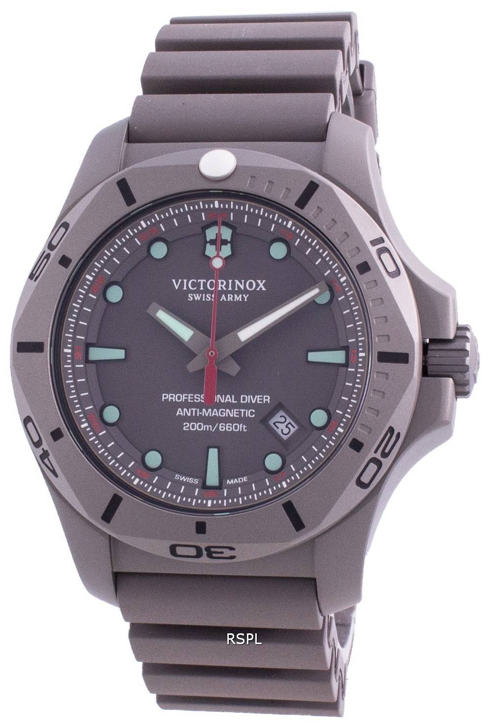 Victorinox Swiss Army I.N.O.X Victorinox Swiss Army I.N.O.X. Professional Diver Titanium Anti-Magnetic 241810 Quartz 200M Men's Watch