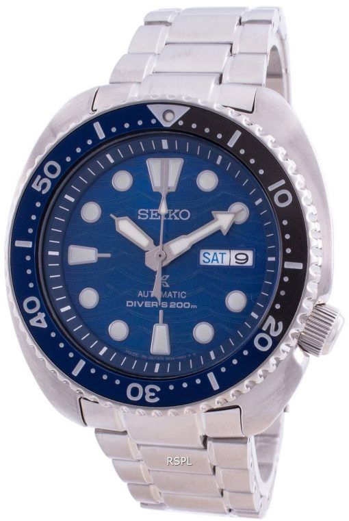 Seiko Prospex Turtle Save The Ocean Automatic Divers SRPD21 SRPD21J1 SRPD21J 200M Mens Watch