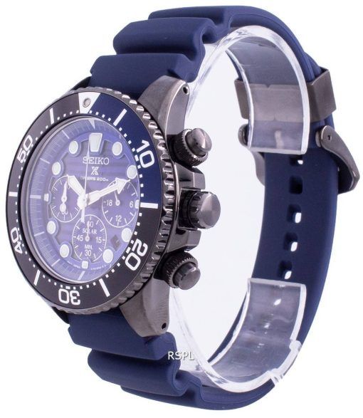 Seiko Prospex Save The Ocean Divers SSC701 SSC701P1 SSC701P Quartz Chronograph Special Edition 200M Mens Watch