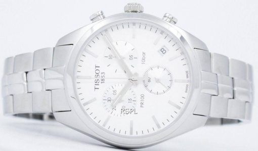 Tissot PR 100 Quartz Chronograph T101.417.11.031.00 T1014171103100 Mens Watch