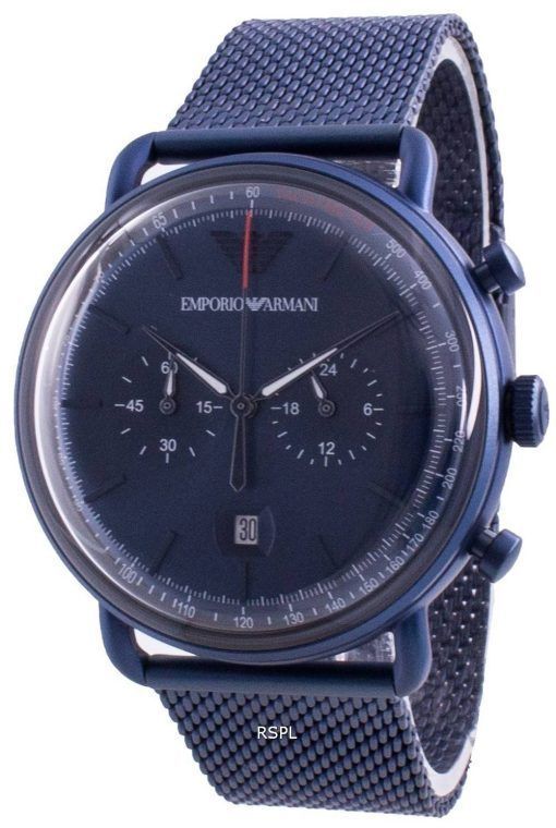 Emporio Armani Aviator Tachymeter Quartz AR11289 Men's Watch