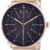 Armani Exchange Rocco Black Dial Quartz AX2901 Mens Watch