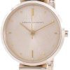 Armani Exchange Zoe Gold Tone Dial Diamond Accents Quartz AX5902 Women's Watch