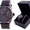 Diesel MS9 Grey Dial Quartz DZ1924 With Gift Set Men's Watch