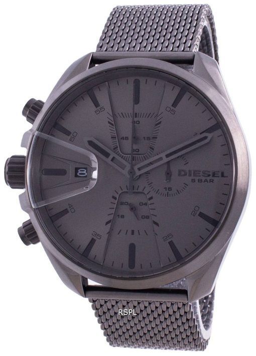 Diesel MS9 Chronograph Gunmetal Stainless Steel Quartz DZ4528 Mens Watch