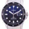 Fossil FB-01 Blue Dial Stainless Steel Quartz FS5668 100M Men's Watch