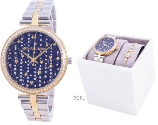 Michael Kors Maci Diamond Accents Quartz MK1021 With Gift Set Women's Watch