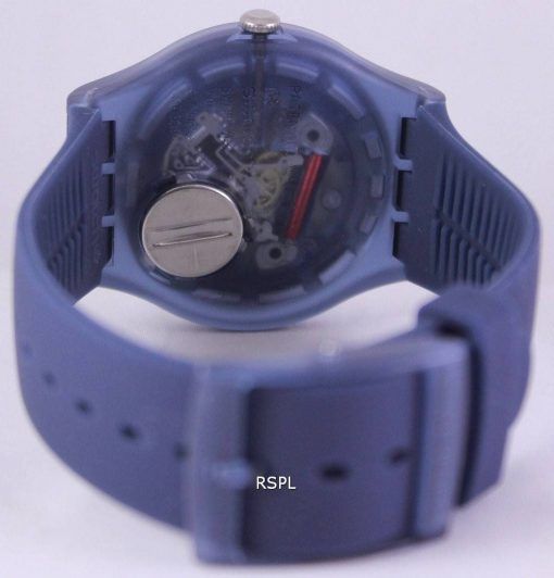 견본 원본 블루 반란 군 스위스 쿼 츠 SUON700 Unisex 시계