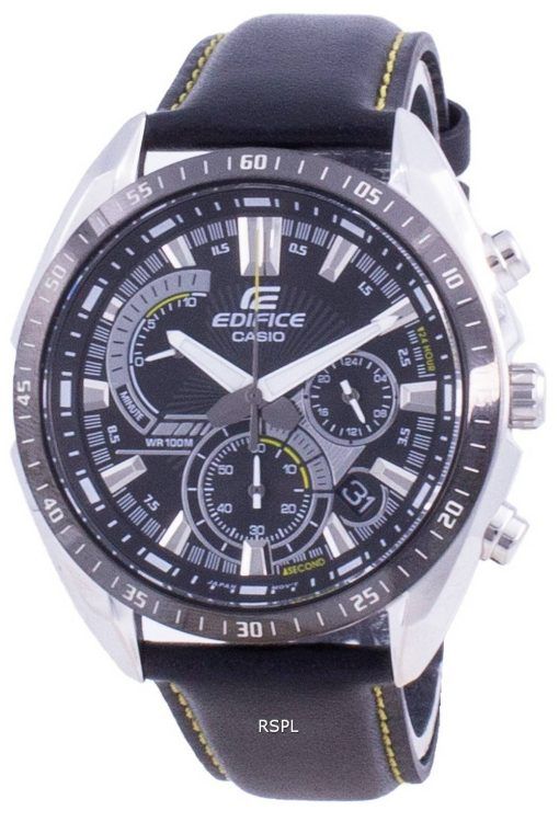 Casio Edifice Chronograph Quartz EFR-570BL-1A EFR570BL-1A 100M Men's Watch