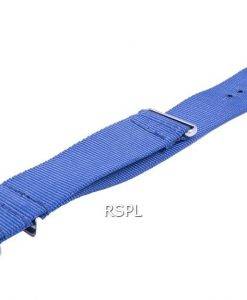 Ratio Nato8 Blue Nylon Strap 22mm