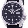 Seiko 5 Sports Black Dial Nylon Strap Automatic SRPE67 SRPE67K1 SRPE67K 100M Men's Watch