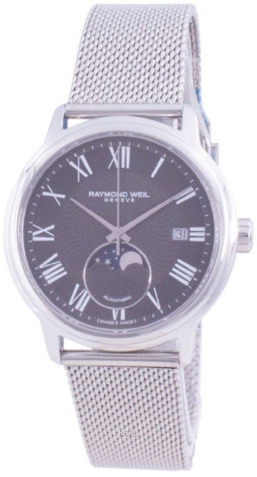 Raymond Weil Maestro Geneve Moon Phase 오토매틱 2239M-ST-00609 남성용 시계