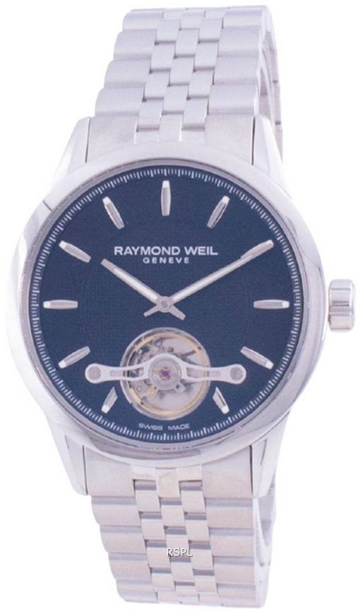 Raymond Weil 프리랜서 Geneve Open Heart 다이얼 오토매틱 2780-ST-20001100M 남성용 시계