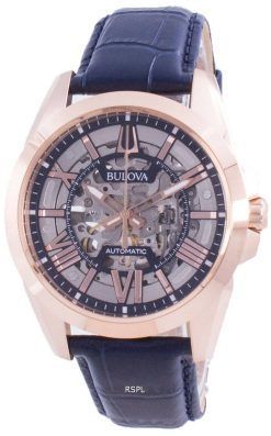 Bulova Sutton 오토매틱 Skeleton Dial 97A161100M 남성용 시계