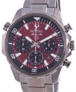 Bulova Marine Star 크로노 그래프 쿼츠 98B350100M 남성용 시계