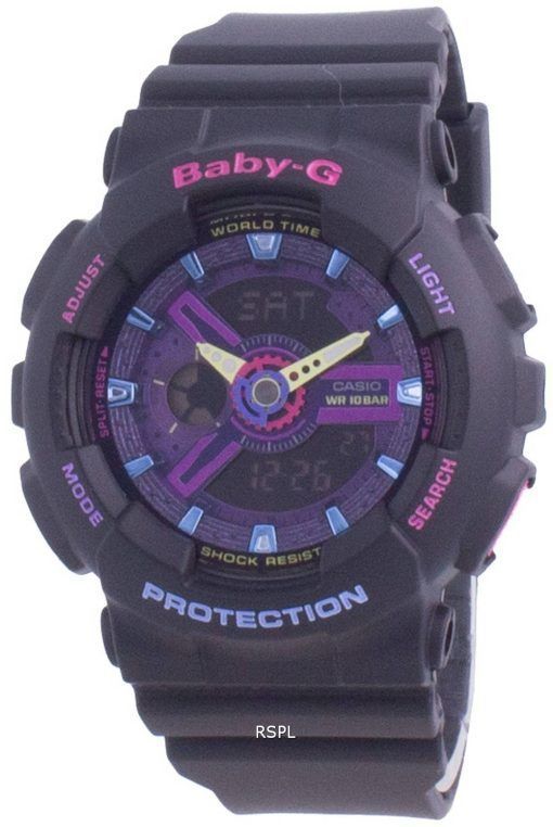 카시오 Baby-G 스페셜 컬러 BA-110TM-1A BA110TM-1A 100M 여성용 시계