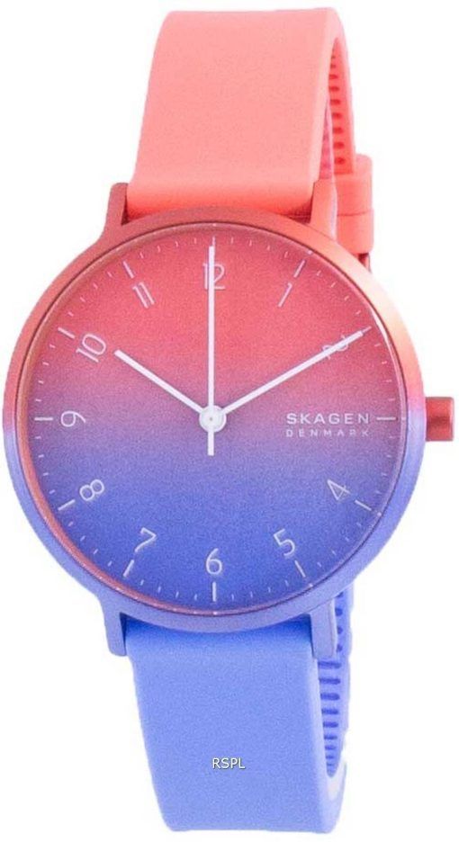 Skagen Aaren Ombre 멀티 컬러 다이얼 쿼츠 SKW2901 여성용 시계