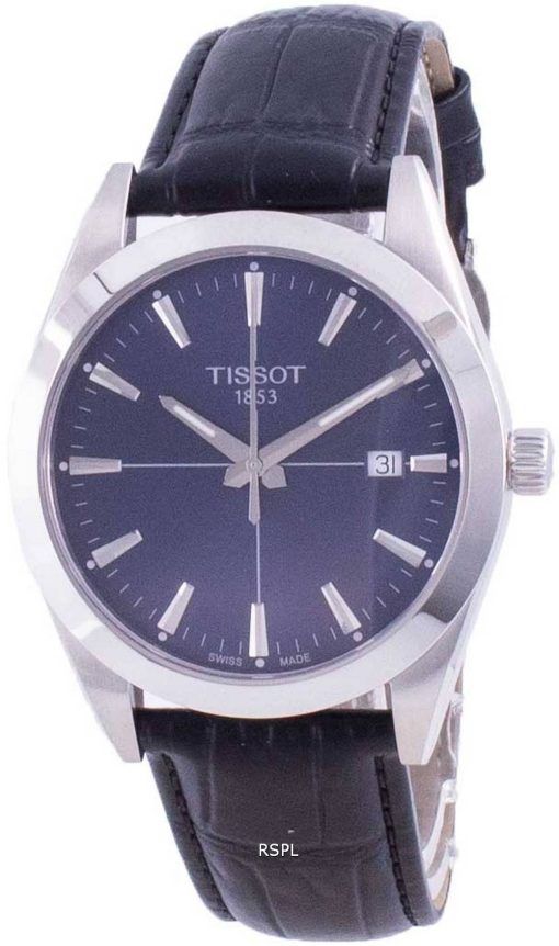 Tissot Gentleman 쿼츠 T127.410.16.041.01 T1274101604101 100M 남성용 시계