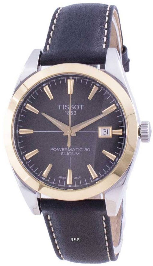 Tissot Gentleman Powermatic 80 Silicium 오토매틱 T927.407.46.061.01 T9274074606101 남성용 시계