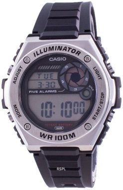 Casio Illuminator Digital MWD-100H-1A MWD100H-1 100M Herreur