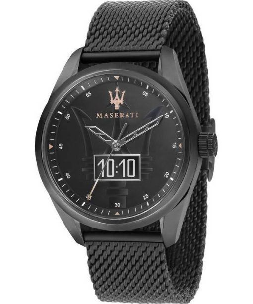 Maserati Traguardo Black Dial Quartz R8853112001 100M Herreur