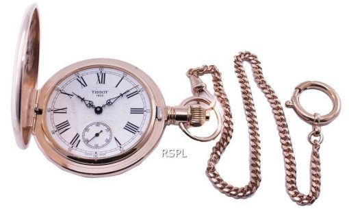 Tissot T-Pocket Savonnette Mekanisk T864.405.99.033.01 T8644059903301 Automatisk Pocket Watch