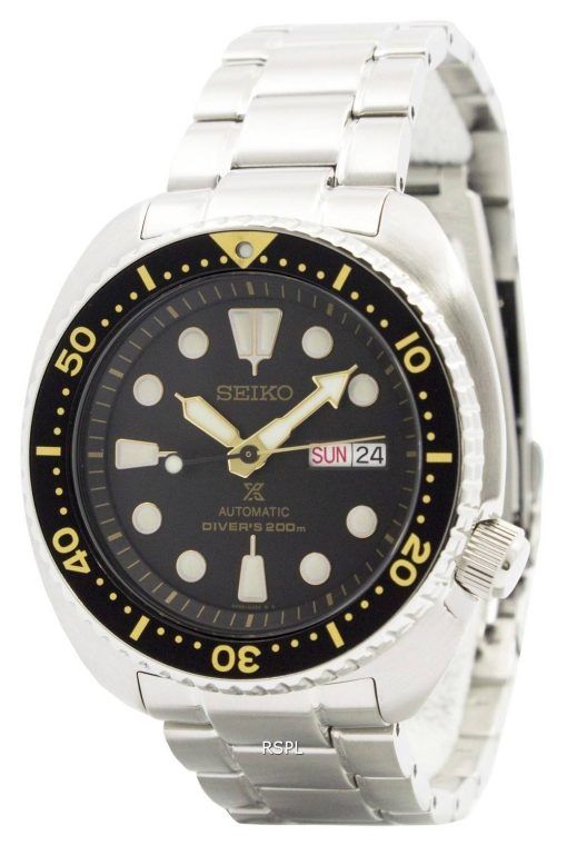 Renoveret Seiko Prospex Turtle Automatic Diver&#39,s 200M SRP775 SRP775K1 SRP775K 200M Herreur