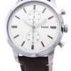 Renoveret Fossil Townsman Chronograph FS5350 kvarts herreur