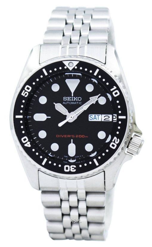 Renoveret Seiko Automatic Scuba Diver&#39,s SKX013 SKX013K2 SKX013K 200M Herreur