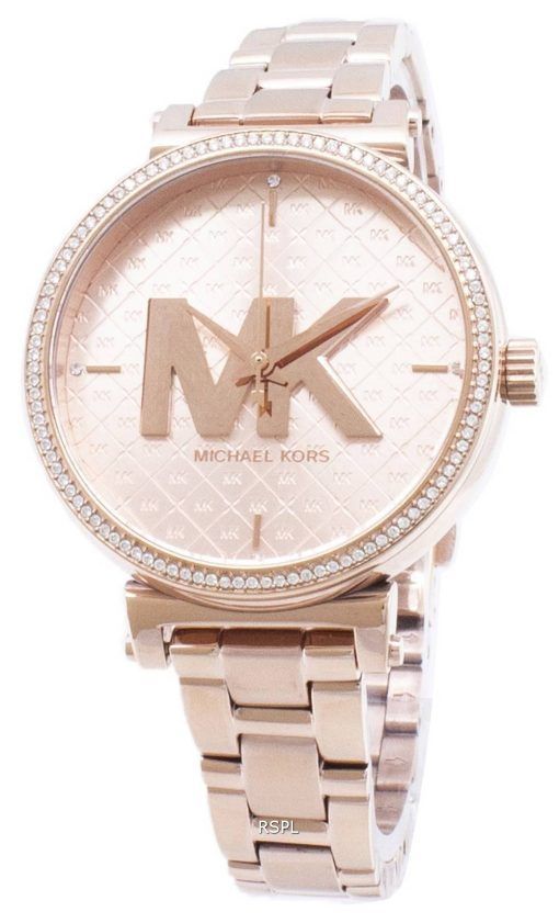 리퍼 비쉬 Michael Kors Sofie 다이아몬드 악센트 쿼츠 MK4335 여성용 시계
