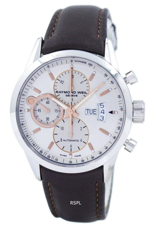 리퍼 비쉬 Raymond Weil Geneve 프리랜서 크로노 그래프 오토매틱 7730-STC-65025100M 남성용 시계